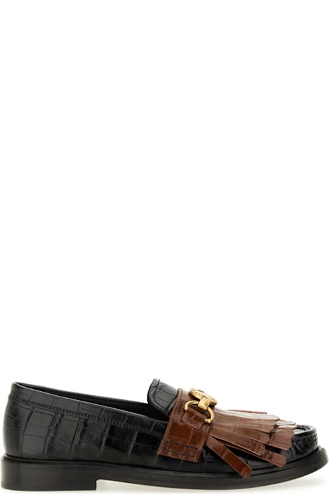 Moschino for Kids Moschino Moccasin With Bangs And Coin