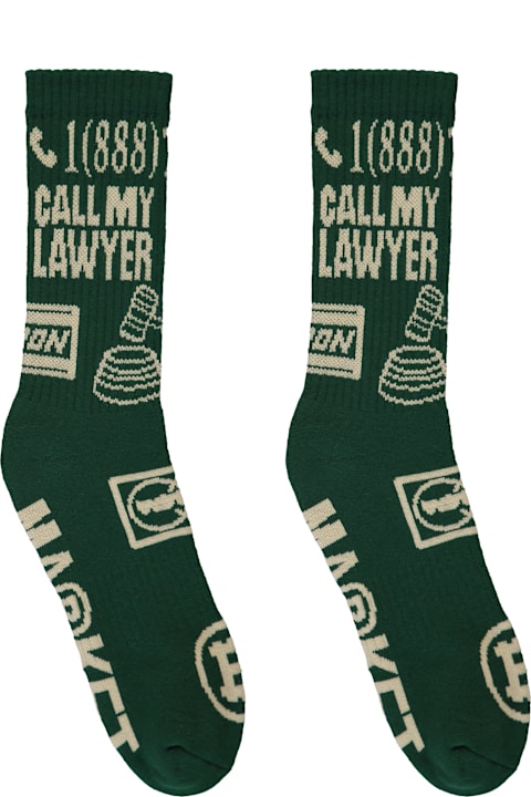 メンズ Marketのアンダーウェア Market Jacquard Cotton Socks