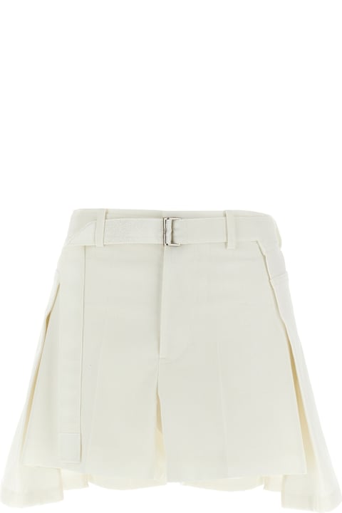Sacai for Women Sacai Wool Insert Shorts
