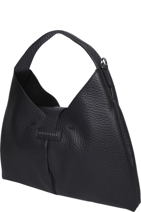 Orciani for Women Orciani Vita Soft Small Black Bag