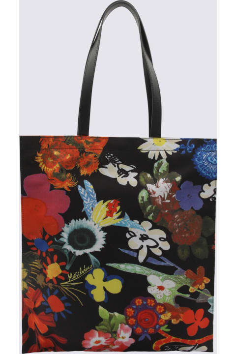 Moschino Totes for Men Moschino Multicolour Couture Tote Bag