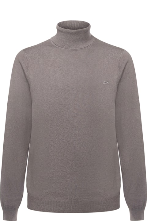 Sun 68 for Women Sun 68 Cotton And Wool Turtleneck Sweater