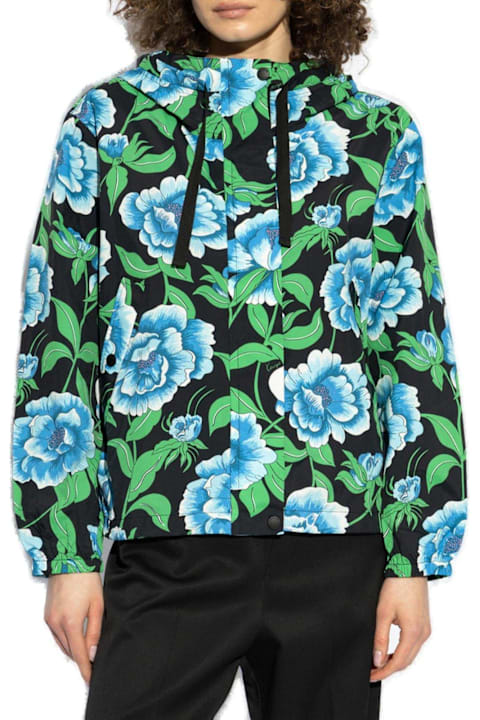 Kenzo for Kids Kenzo Peonies Short Windbreaker