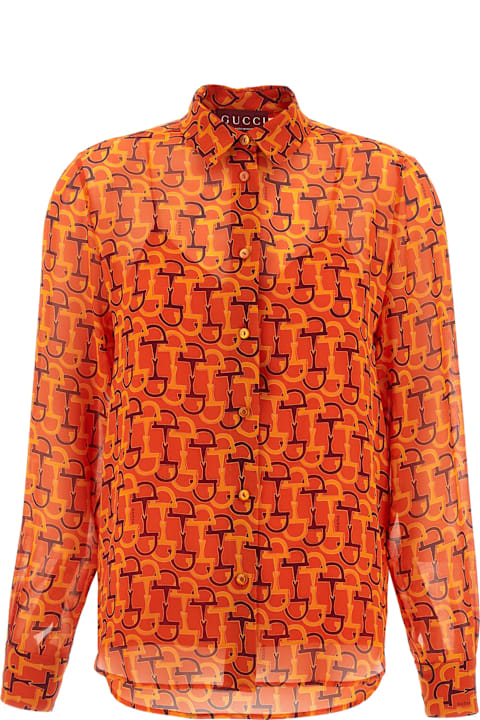 Fashion for Women Gucci Clamp Print Shirt