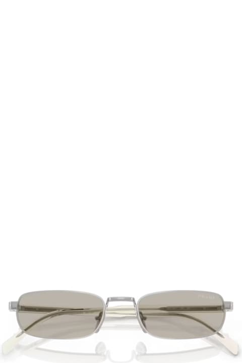 Prada Eyewear Kids Prada Eyewear Prada Pr B54s 1bc30p Argento Sunglasses