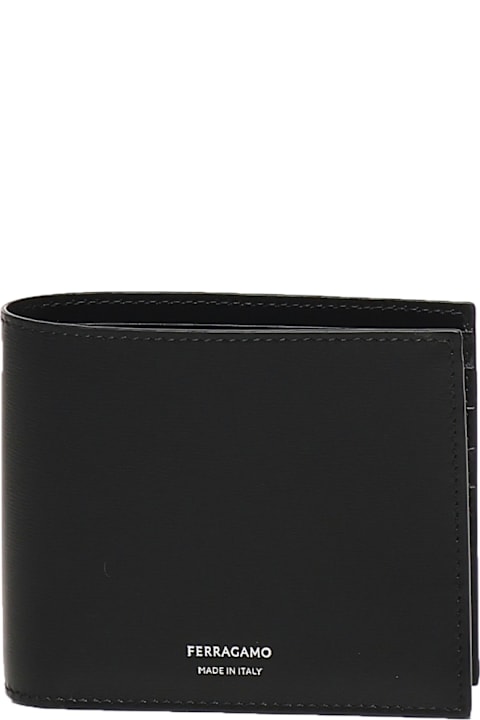 Ferragamo Accessories for Men Ferragamo Leather Wallet With Logo