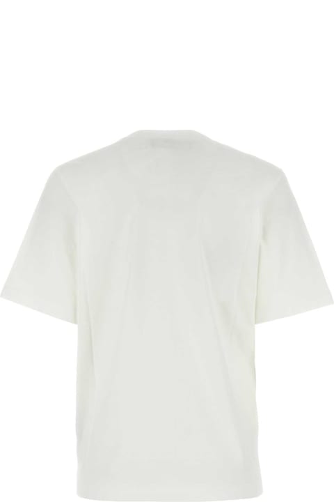 Dsquared2 Topwear for Women Dsquared2 White Cotton T-shirt