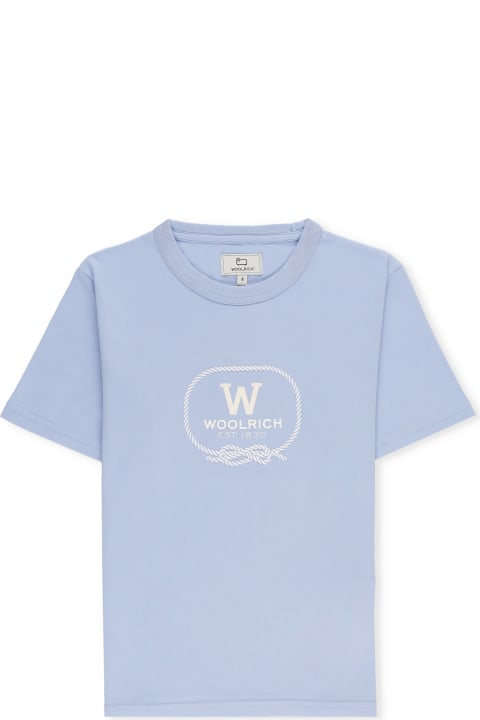 Woolrich Kids Woolrich T-shirt With Logo