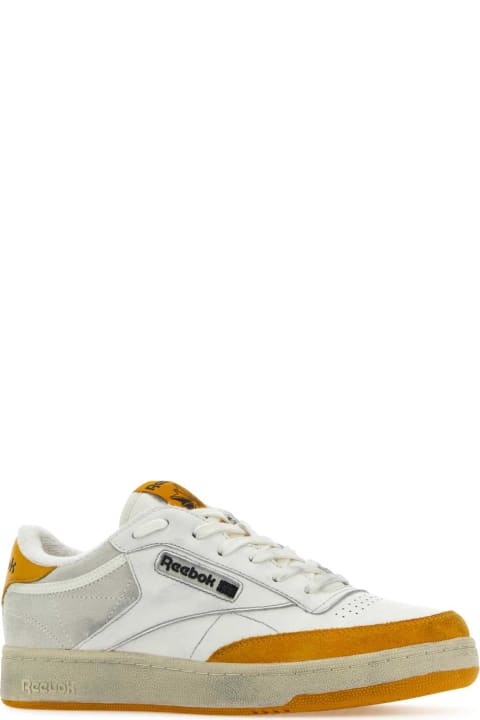Reebok Sneakers for Men Reebok Two-tone Leather And Suede Club C Sneakers