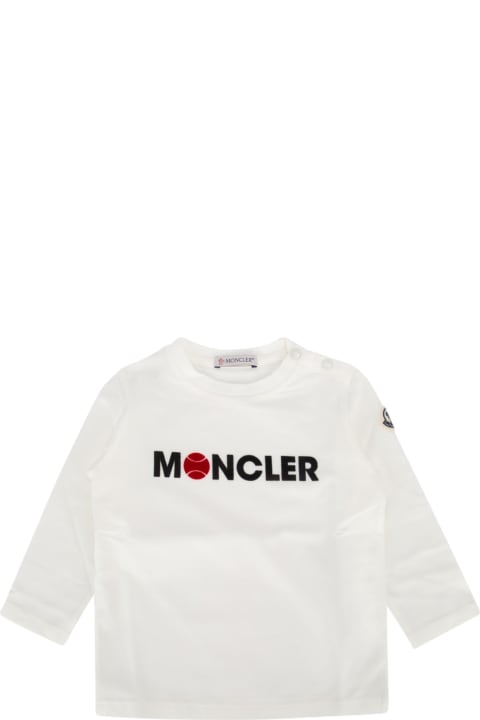Moncler T-Shirts & Polo Shirts for Baby Boys Moncler Ls T-shirt
