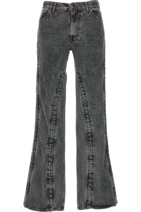 Y/Project Women Y/Project 'hook And Eye' Jeans