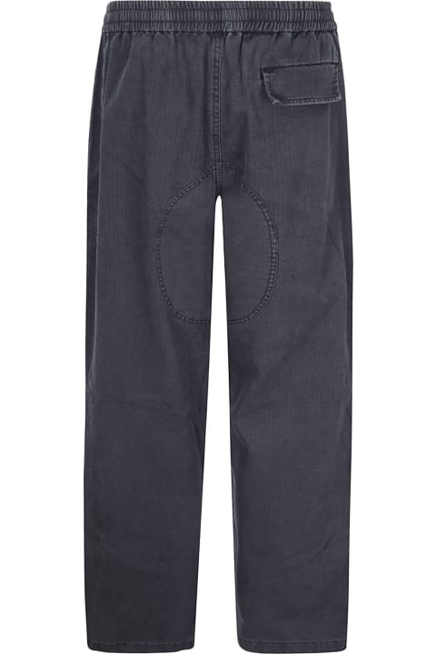 Acne Studios for Men Acne Studios Logo Embroidered Mid-waist Pants