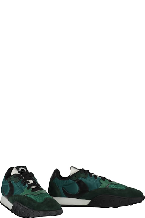 Fashion for Kids Marine Serre Leather And Suede Inserts Sneakers