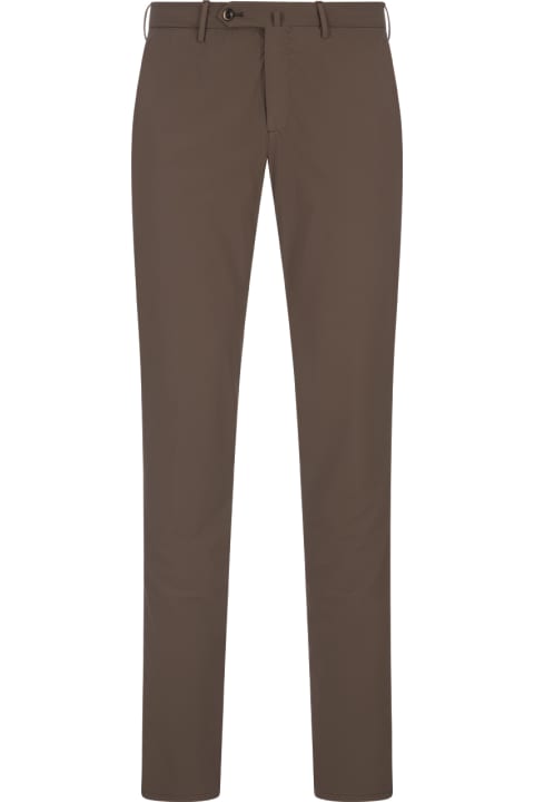 Clothing Sale for Men PT01 Brown Kinetic Fabric Classic Trousers