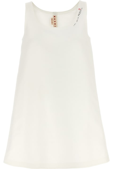 Marni Topwear for Women Marni Logo Embroidery Dress