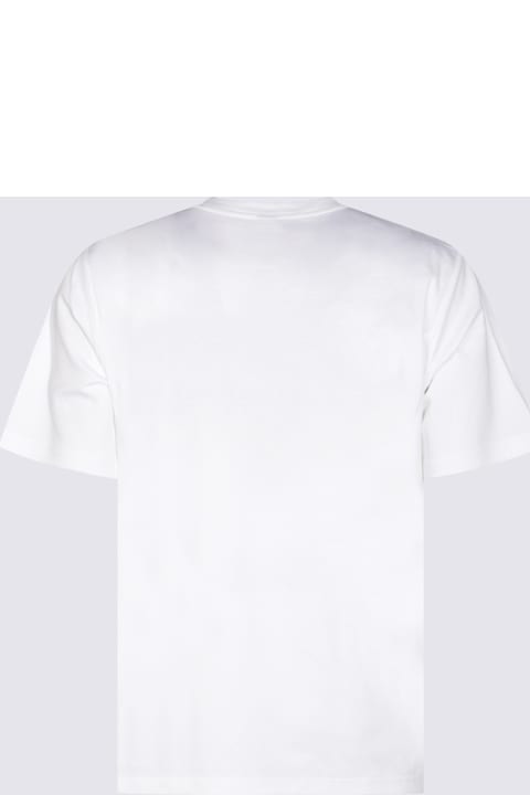 Berluti ملابس علوية لـ القسم الرجالي Berluti White Cotton T-shirt