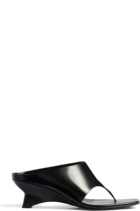 Khaite Marlow Leather Mules