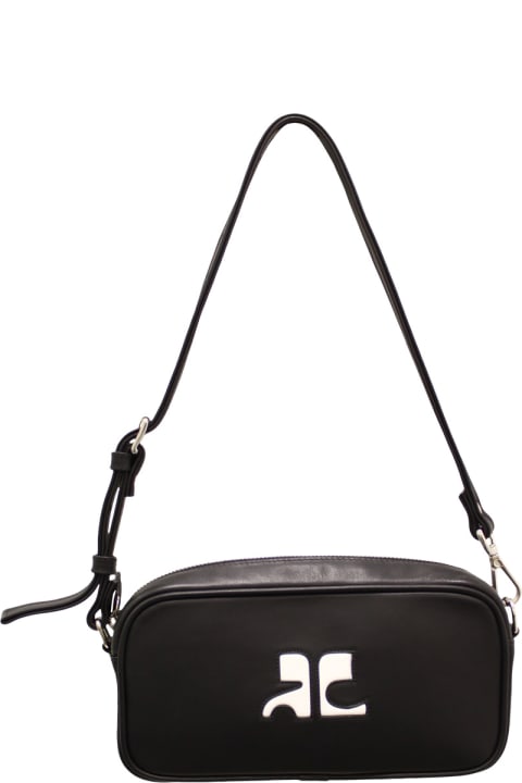 Shoulder Bags for Women Courrèges Leather Camera Baguette Bag