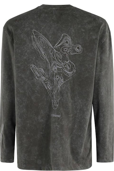 Mizuno for Women Mizuno Logo Patch Long-sleeved T-shirt