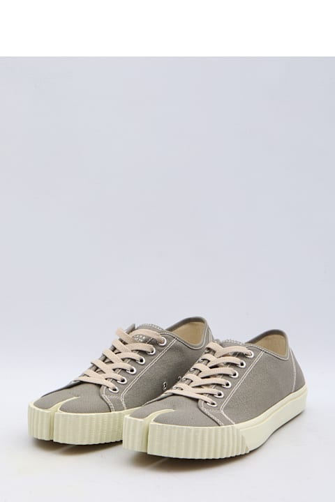 Maison Margiela Sneakers for Men Maison Margiela 'tabi' Grey Tela Sneakers