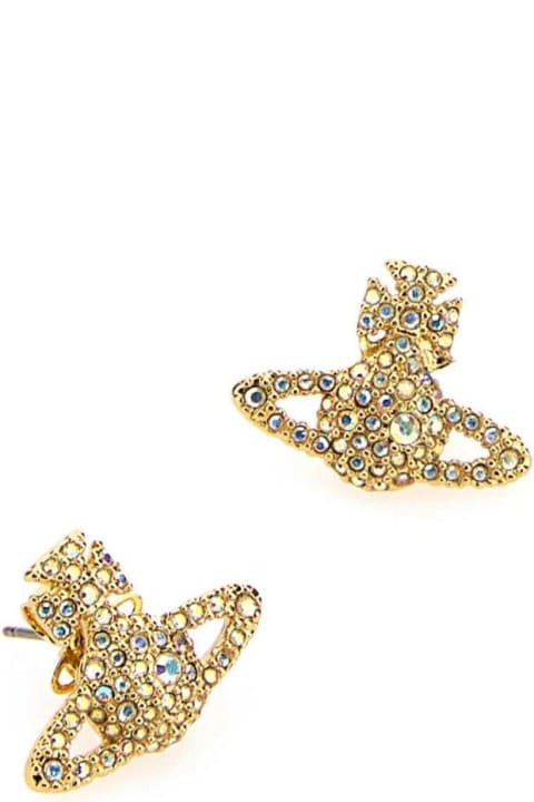 Vivienne Westwood Jewelry for Women Vivienne Westwood Orb Embellished Earrings