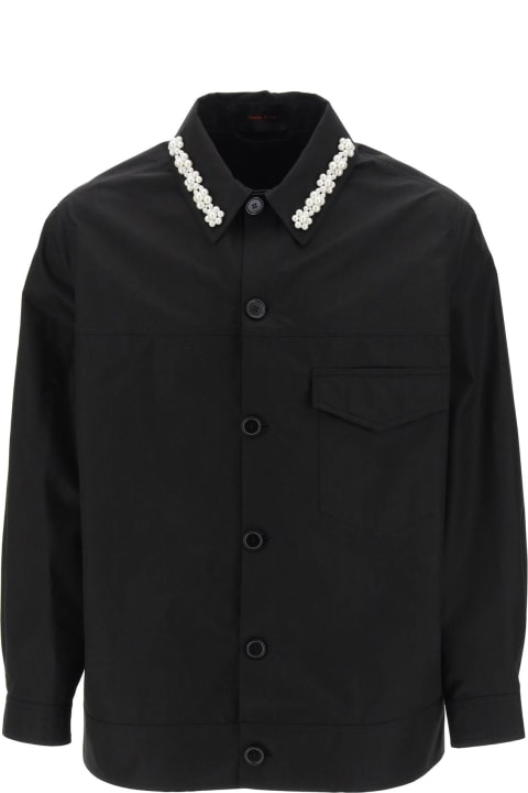 Workwear Shirt With Pearls