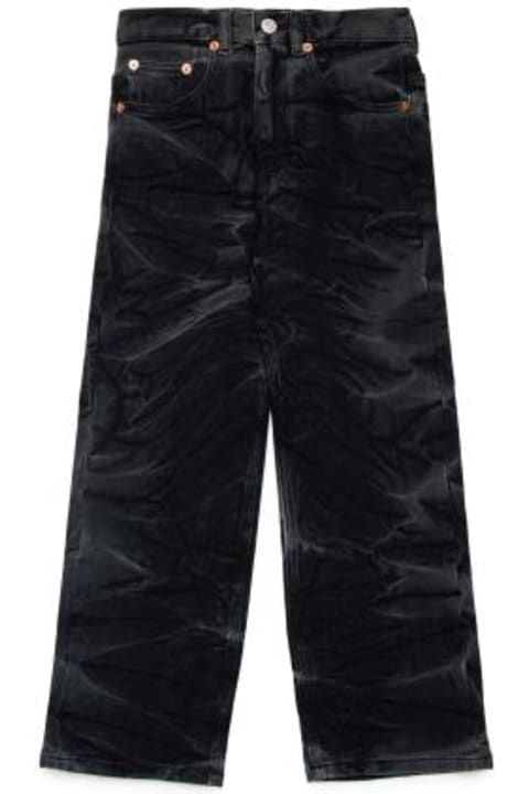 MM6 Maison Margiela Bottoms for Girls MM6 Maison Margiela Swapped Effect Jeans