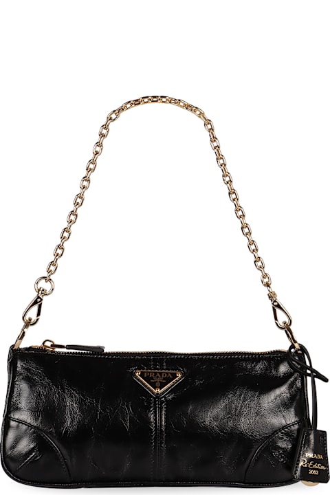 Fashion for Women Prada Prada Re-edition 2002 Leather Shoulder Bag