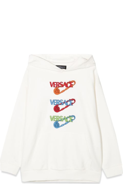 Sweaters & Sweatshirts for Boys Versace Pins Hoodie