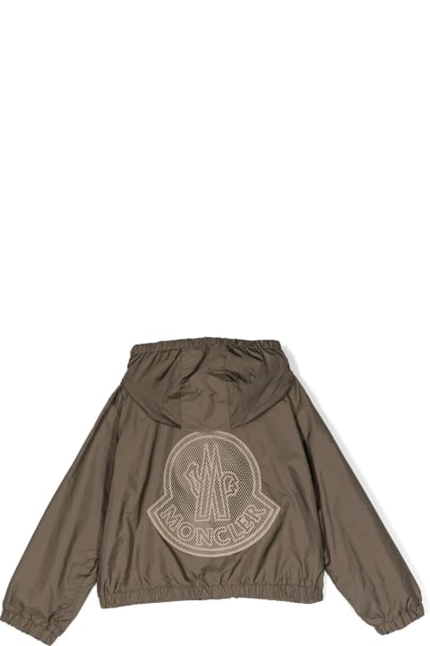 Topwear for Girls Moncler Moncler New Maya Coats Green