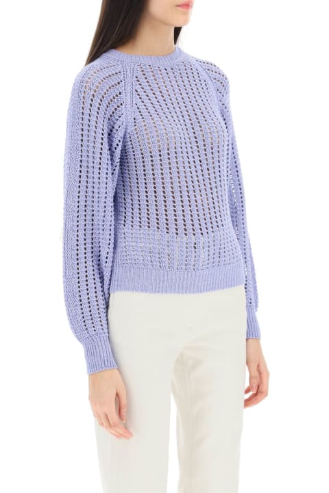 ウィメンズ新着アイテム Agnona Cotton Silk Sweater