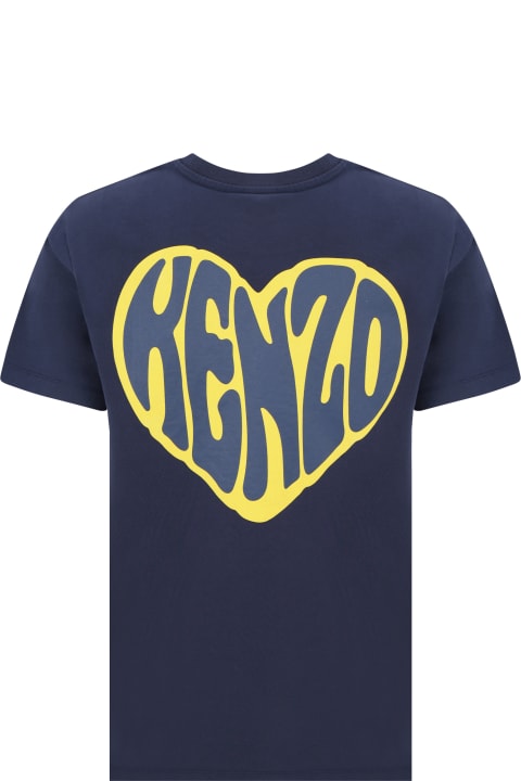 Kenzo for Women Kenzo Midnight Blue Cotton T-shirt