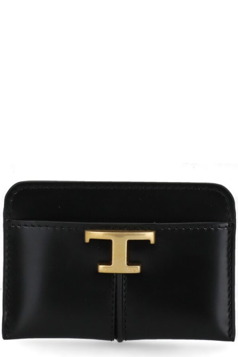 Tod's Wallets for Women Tod's T Timeless Card Holder
