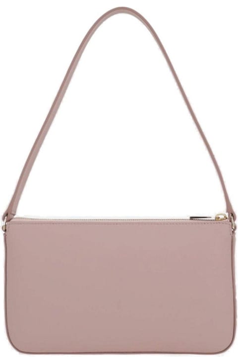 Homeware Christian Louboutin Logo Debossed Zip-up Shoulder Bag