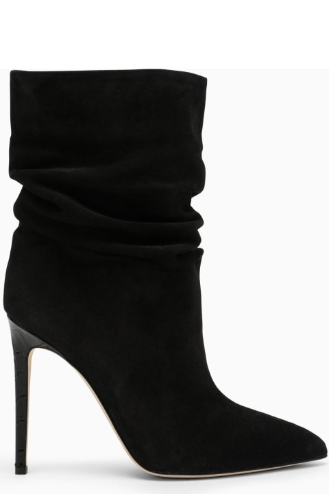 Shoes Sale for Women Paris Texas Black Leather Boot