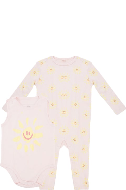 Accessories & Gifts for Baby Girls Stella McCartney Kids Cotton Bodysuit And Romper