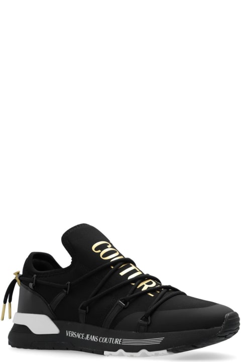 آخر صيحات الموضة من القسم الرجالي Versace Jeans Couture Dynamic Round-toe Sneakers