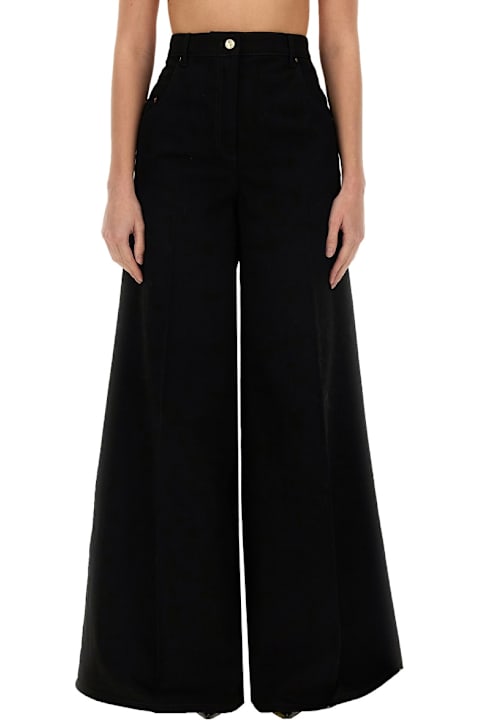 Nina Ricci سراويل طويلة وقصيرة لـ السيدات Nina Ricci Flared Pants