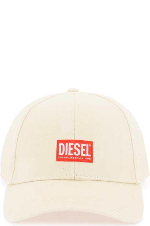 メンズ Dieselのコート＆ジャケット Diesel Corry-jacq-wash Baseball Cap