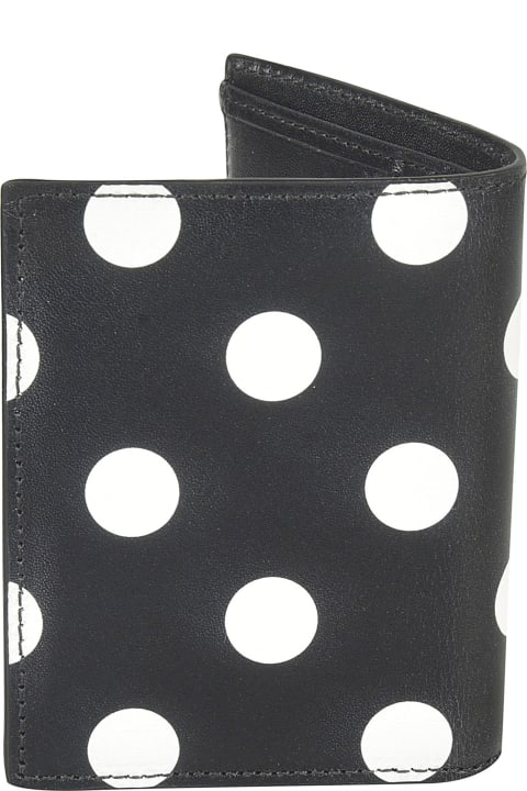 Fashion for Men Comme des Garçons Wallet Polka Dot Bifold Cardholder