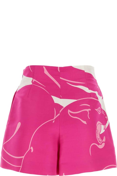 Valentino Garavani Pants & Shorts for Women Valentino Garavani Printed Faille Shorts