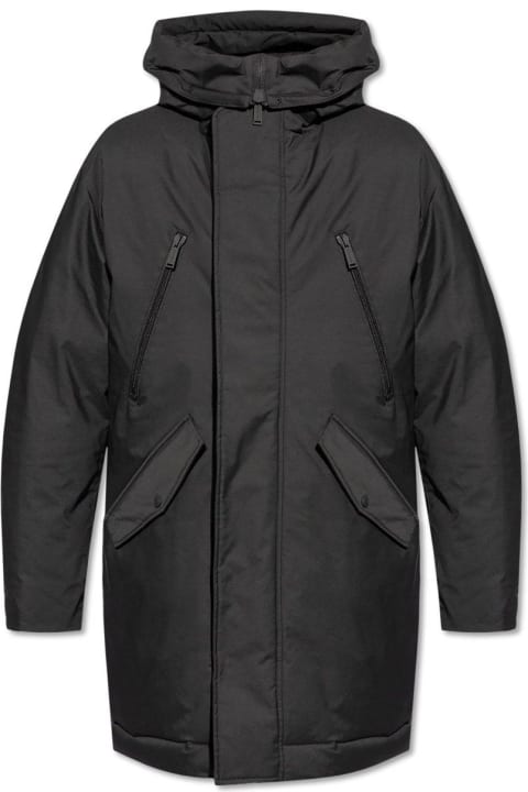 Dsquared2 Coats & Jackets for Men Dsquared2 Long-sleeved Hooded Coat