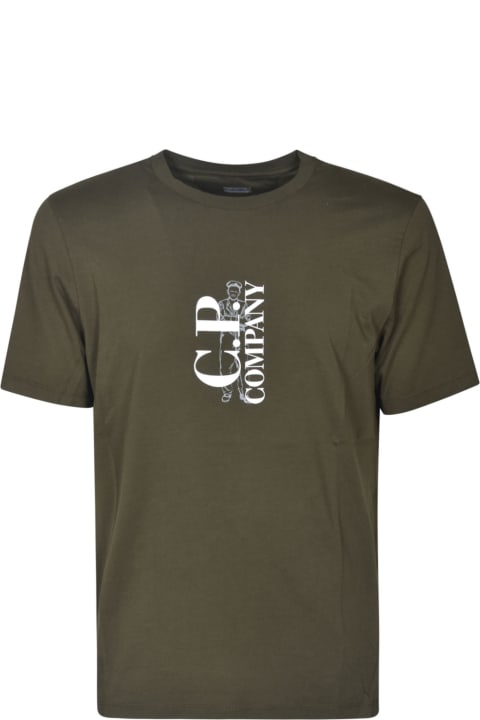 C.P. Company Topwear for Men C.P. Company Logo Print T-shirt