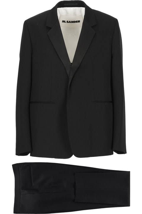 Suits for Men Jil Sander Wool And Silk Tailored Suit