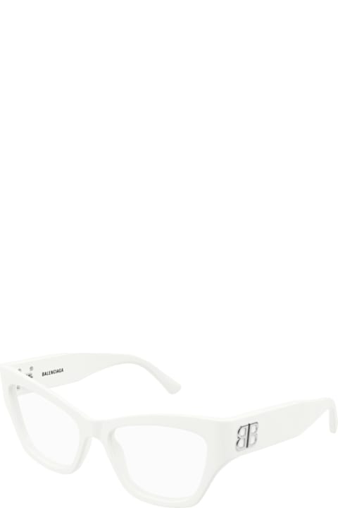 Eyewear for Men Balenciaga Eyewear Bb0362o Linea Everyday 003 White Glasses