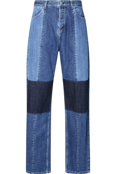 Jil Sander for Men Jil Sander Blue Cotton Jeans