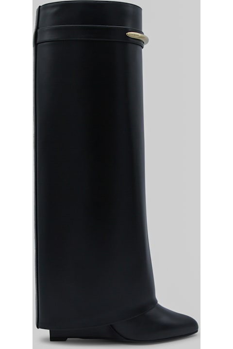 Givenchy Black Leather Boots
