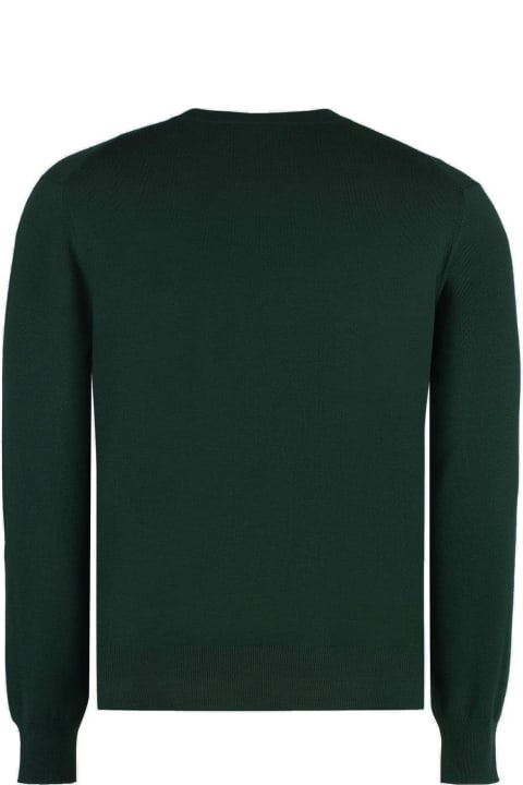 Gucci Sweaters for Men Gucci Logo Embroidered Knit Sweater