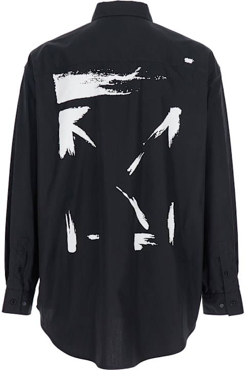 Homeware Off-White 'brush Arrow' Shirt