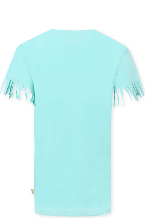 Billieblush فساتين لـ السيدات Billieblush Green Dress For Girl With Surfboards